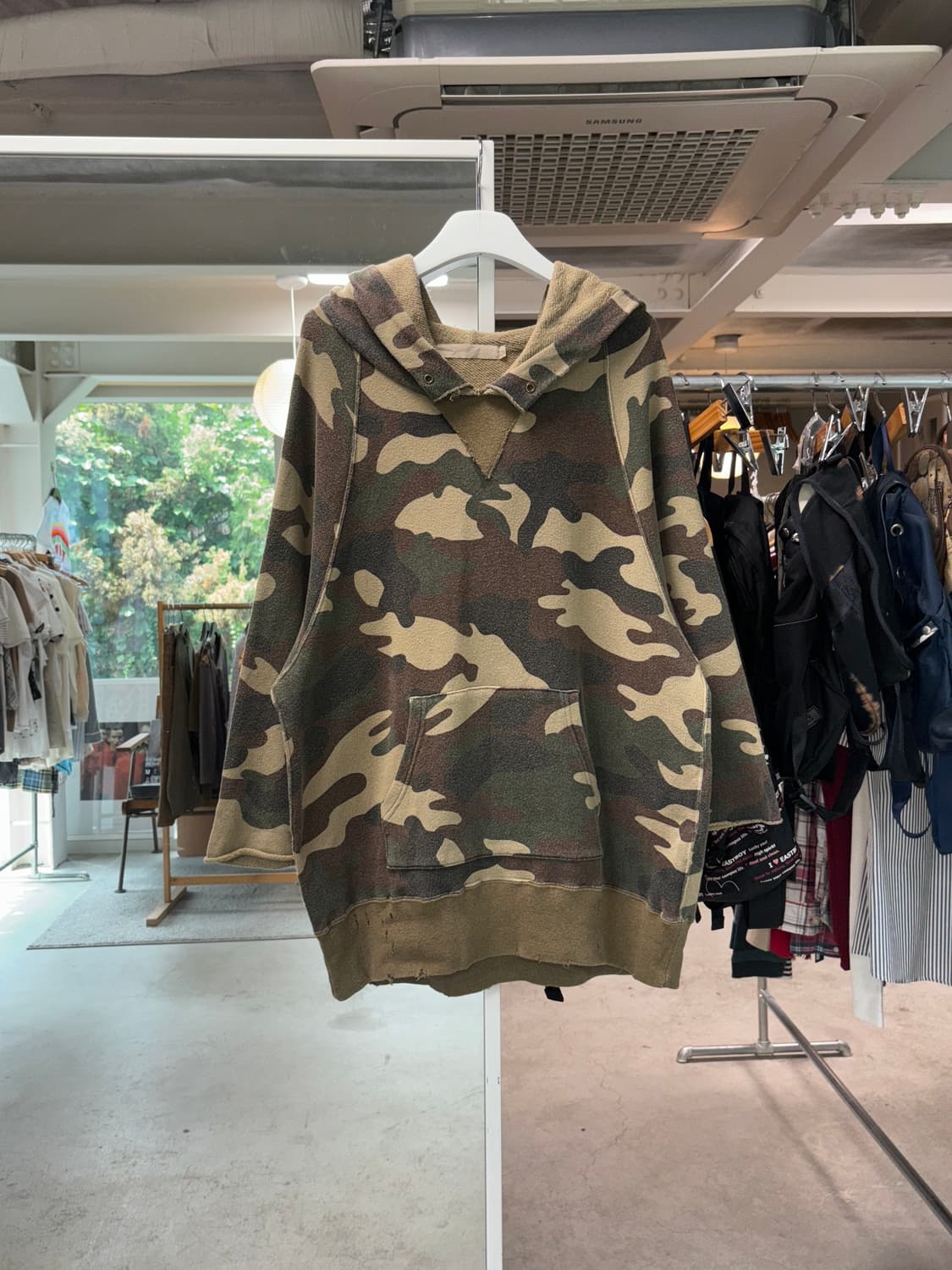 언스퀴키 카모 디스트로이드 후디 상품이미지1
