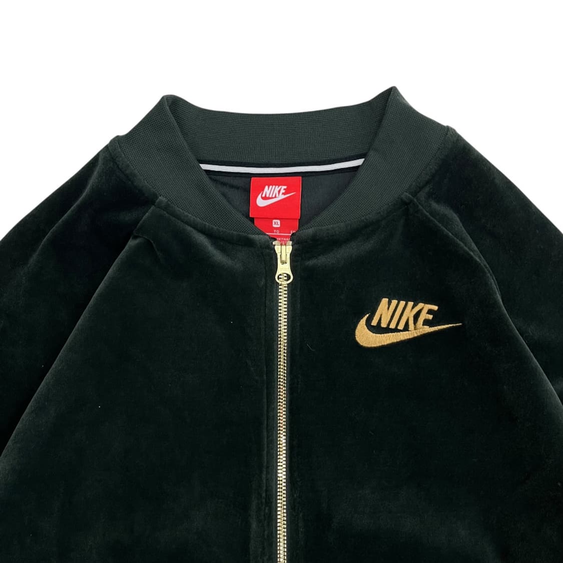 나이키 딥그린 벨벳 집업 XL 상품이미지4