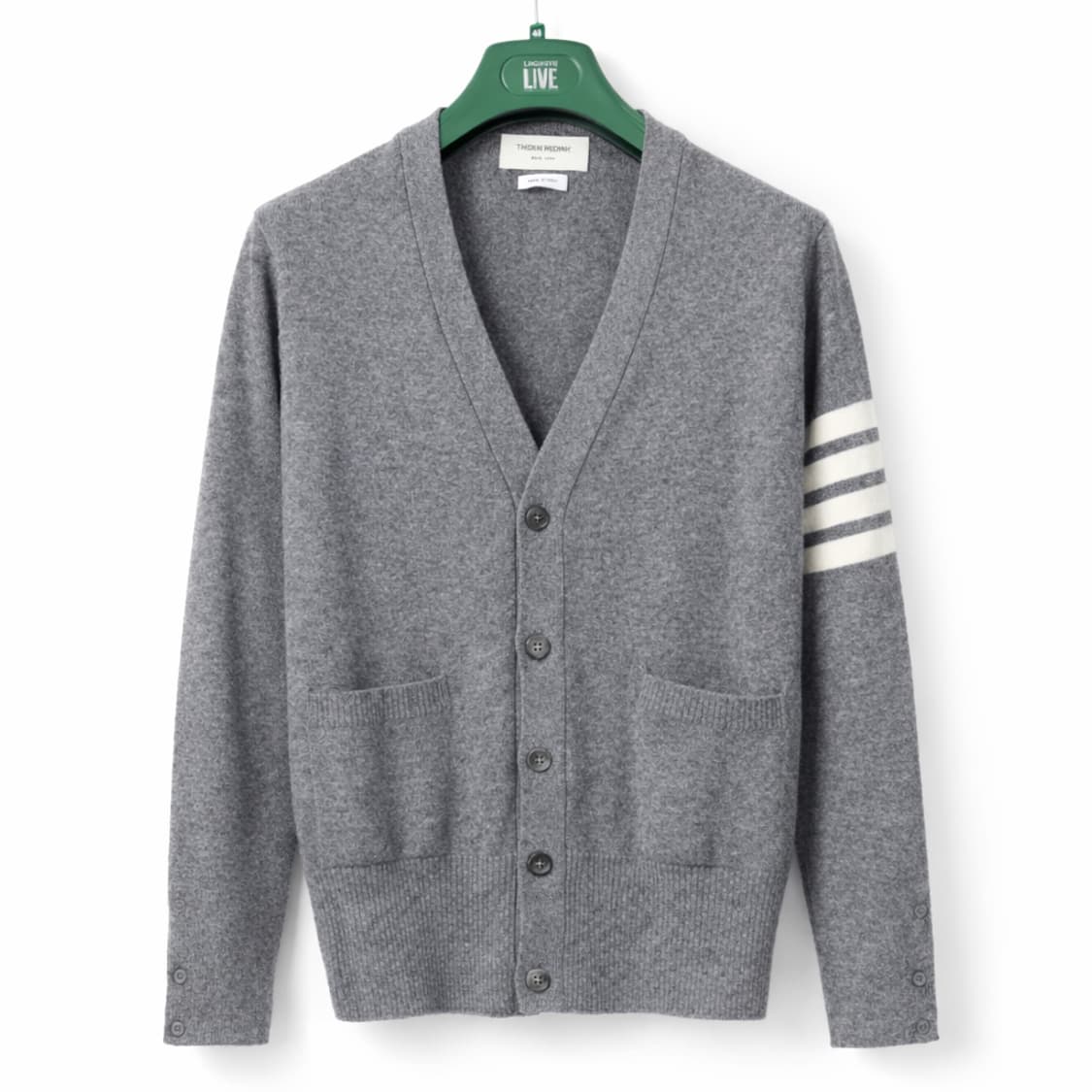 (새상품급) 톰브라운 캐시미어 4바 가디건 상품이미지1