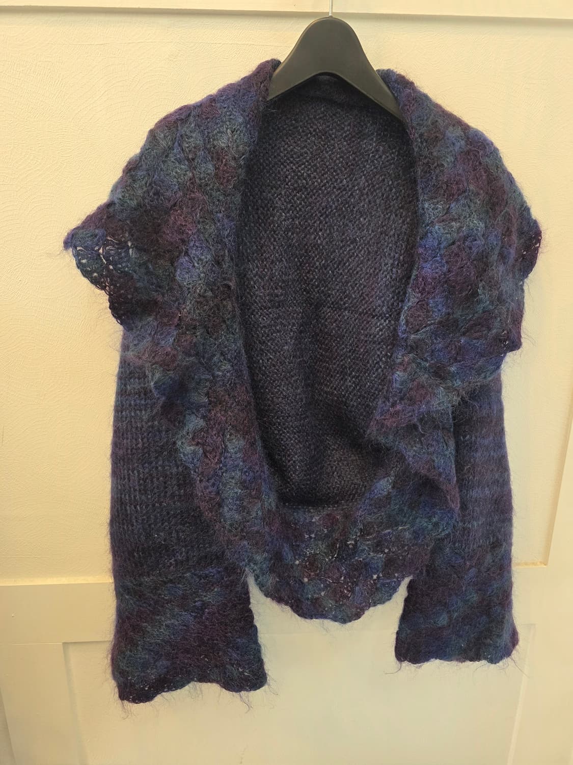 핸드메이드 빈티지 니트 케이프가디건 상품이미지6