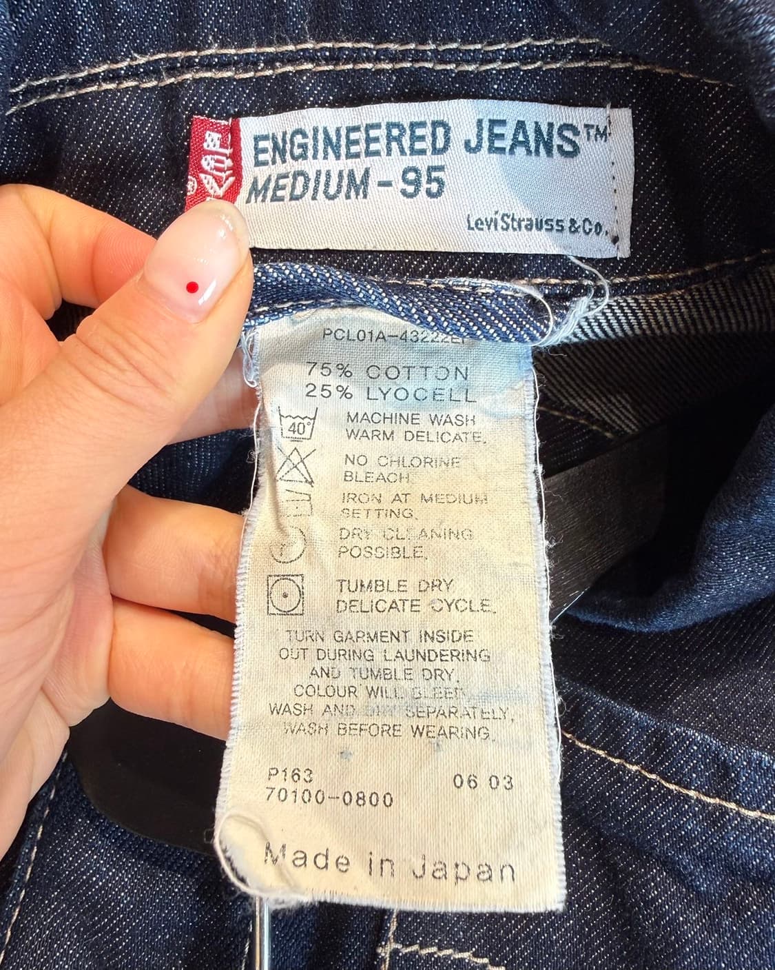 리바이스 엔지니어드 데님 자켓  상품이미지8