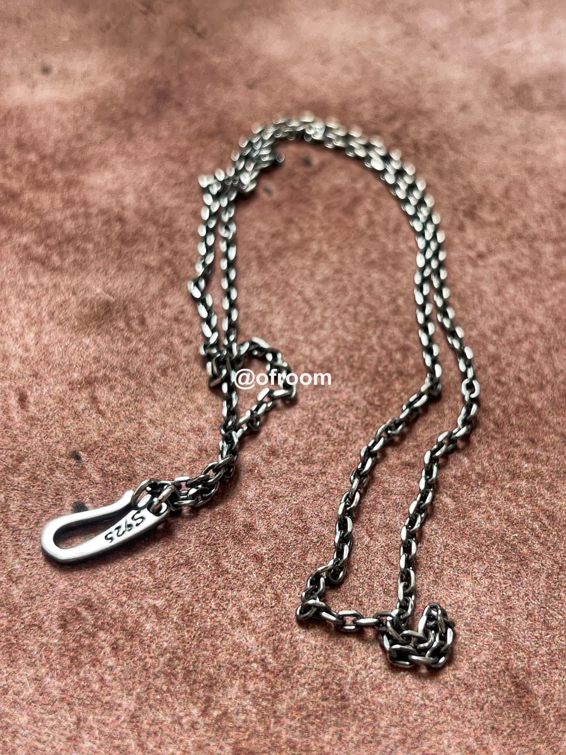 S925 Heritage Link Necklace (2.1mm)  상품이미지5