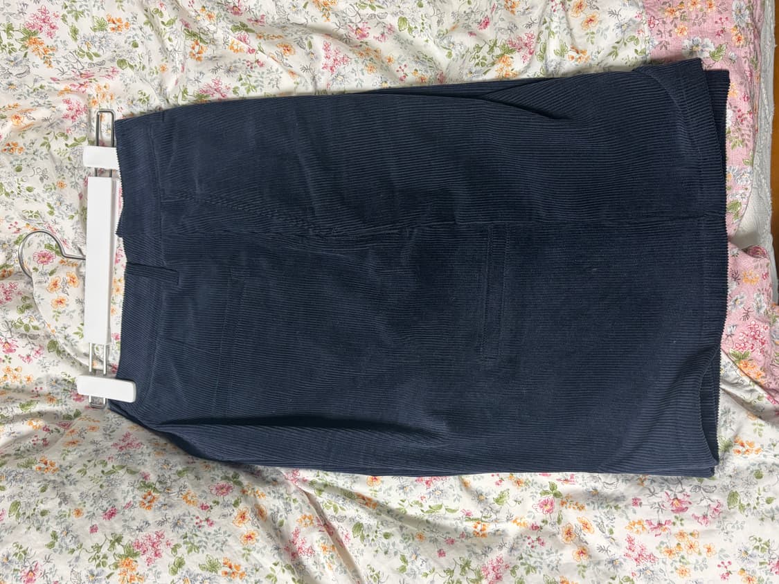 리본빛 코듀로이 하프팬츠 상품이미지6