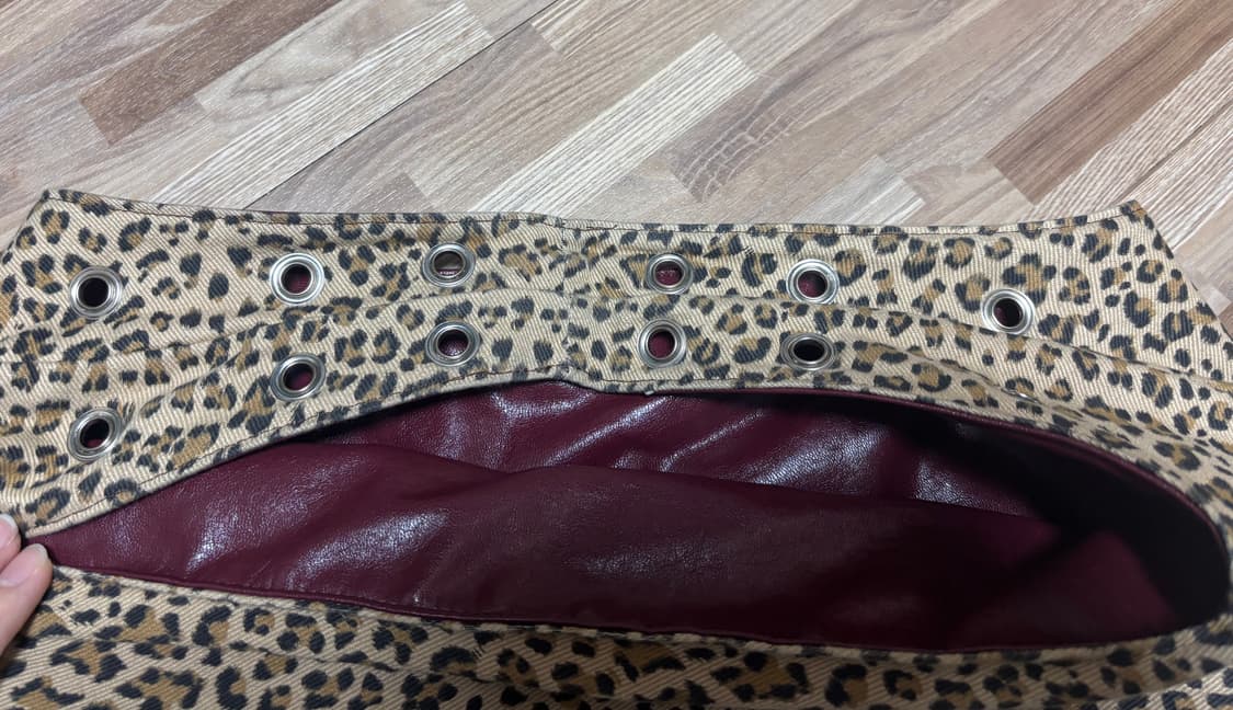 depc 뎁크 아일렛 레더백 와인 상품이미지9