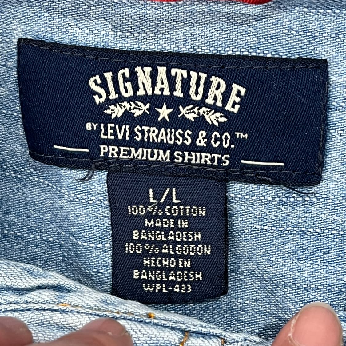 리바이스 워크 데님셔츠 s09044 상품이미지6