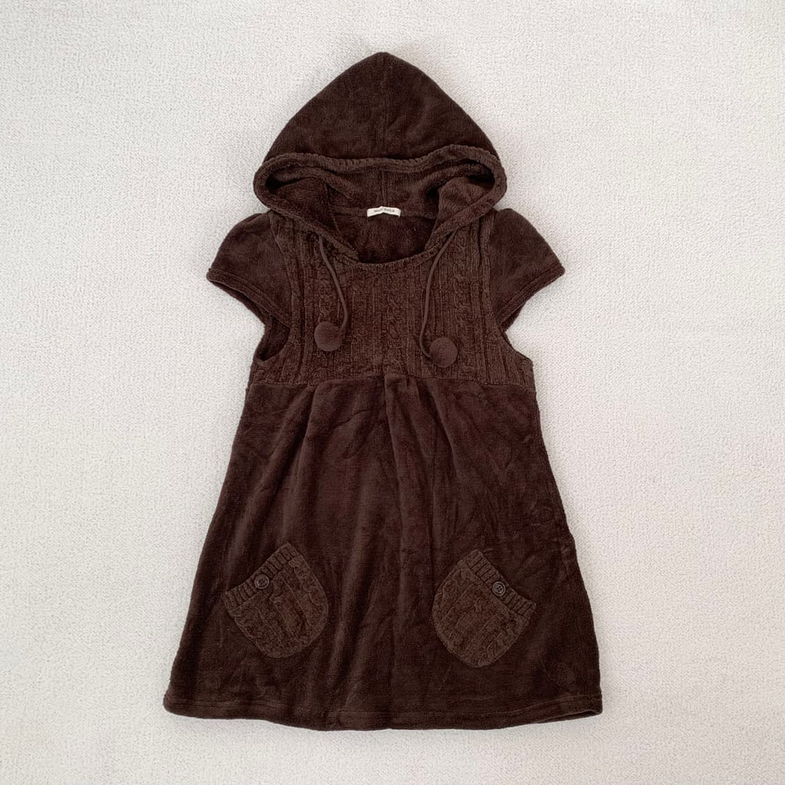 초코맛 폭닥 폼폼이 반팔ops 상품이미지1