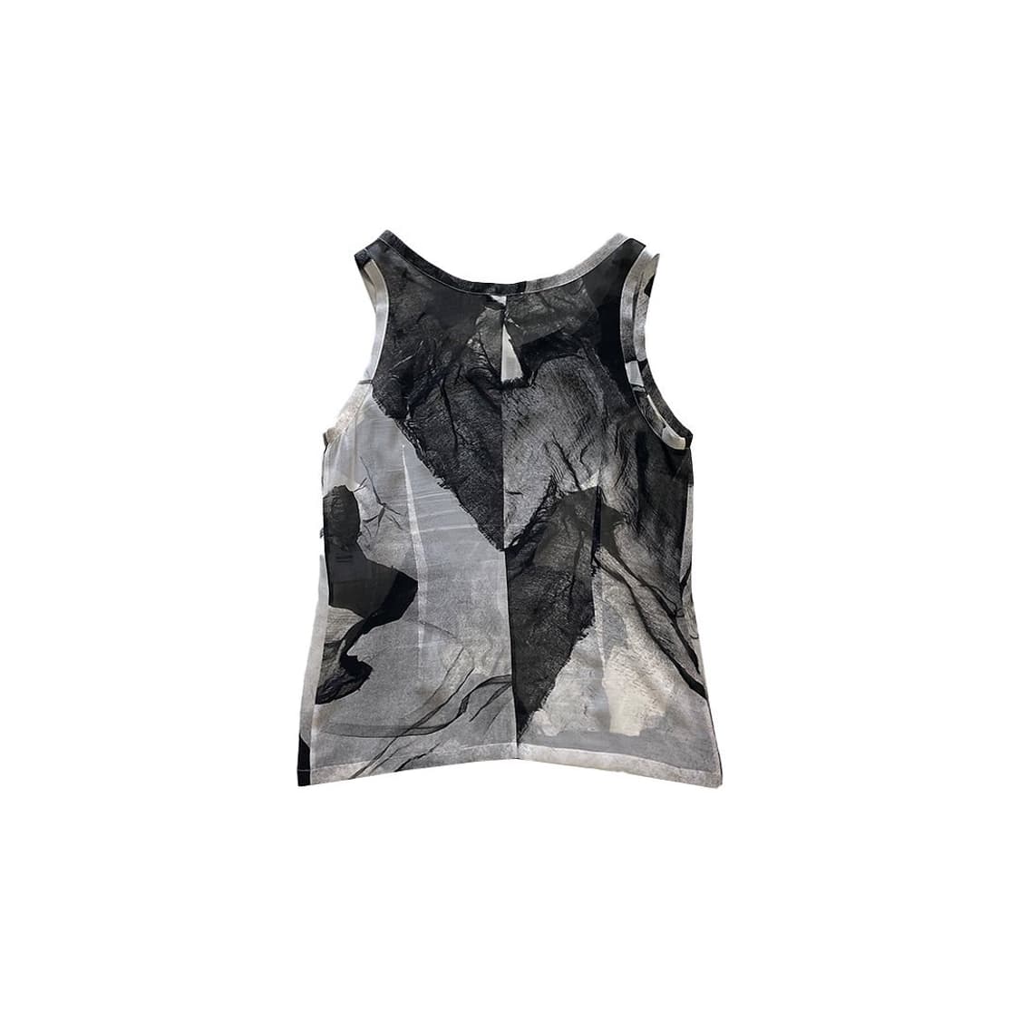 앤드뮐미스터 실크 프린팅 탱크탑 상품이미지3