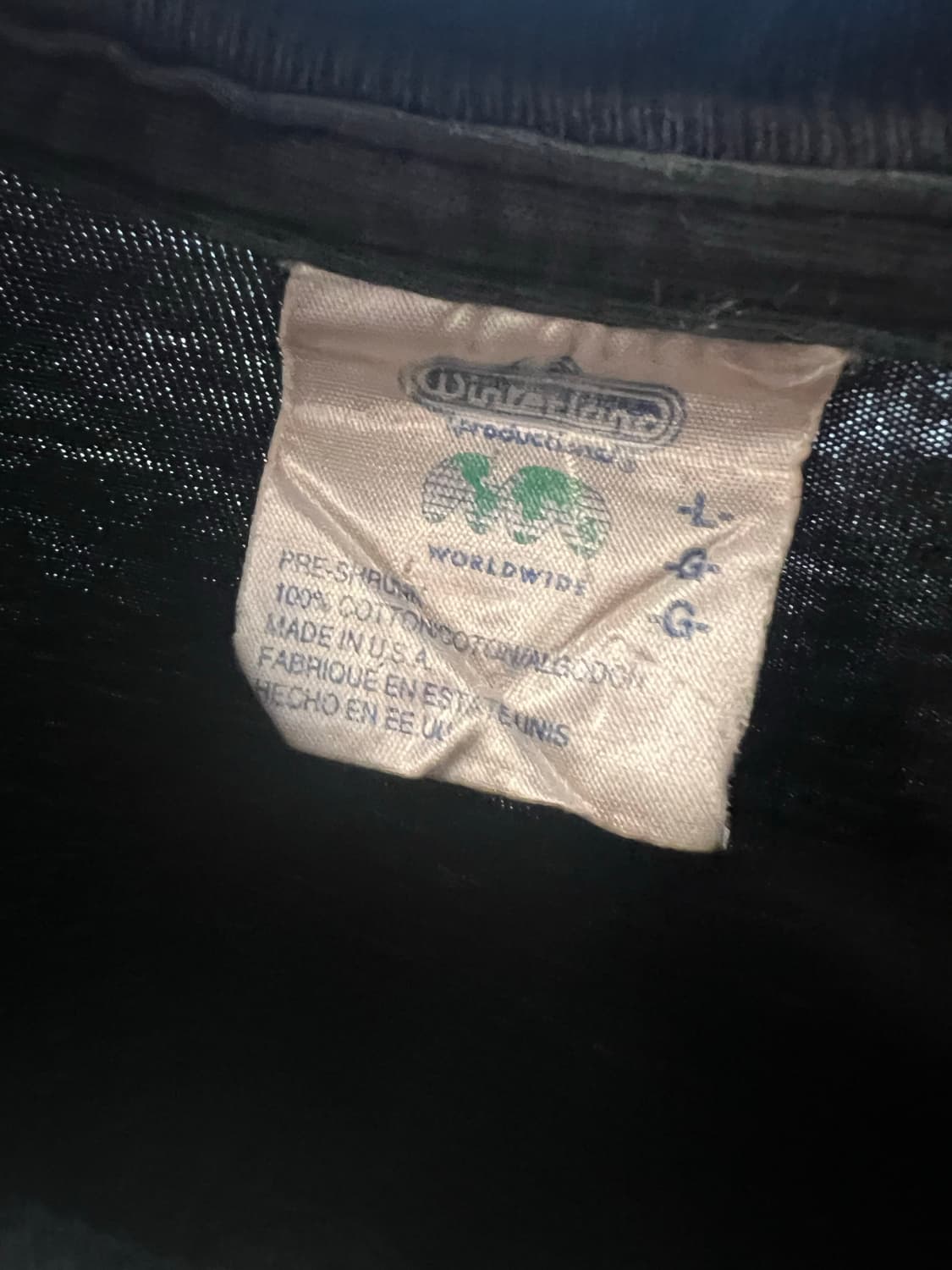 핑크플로이드 더 월 빈티지 티셔츠 상품이미지3