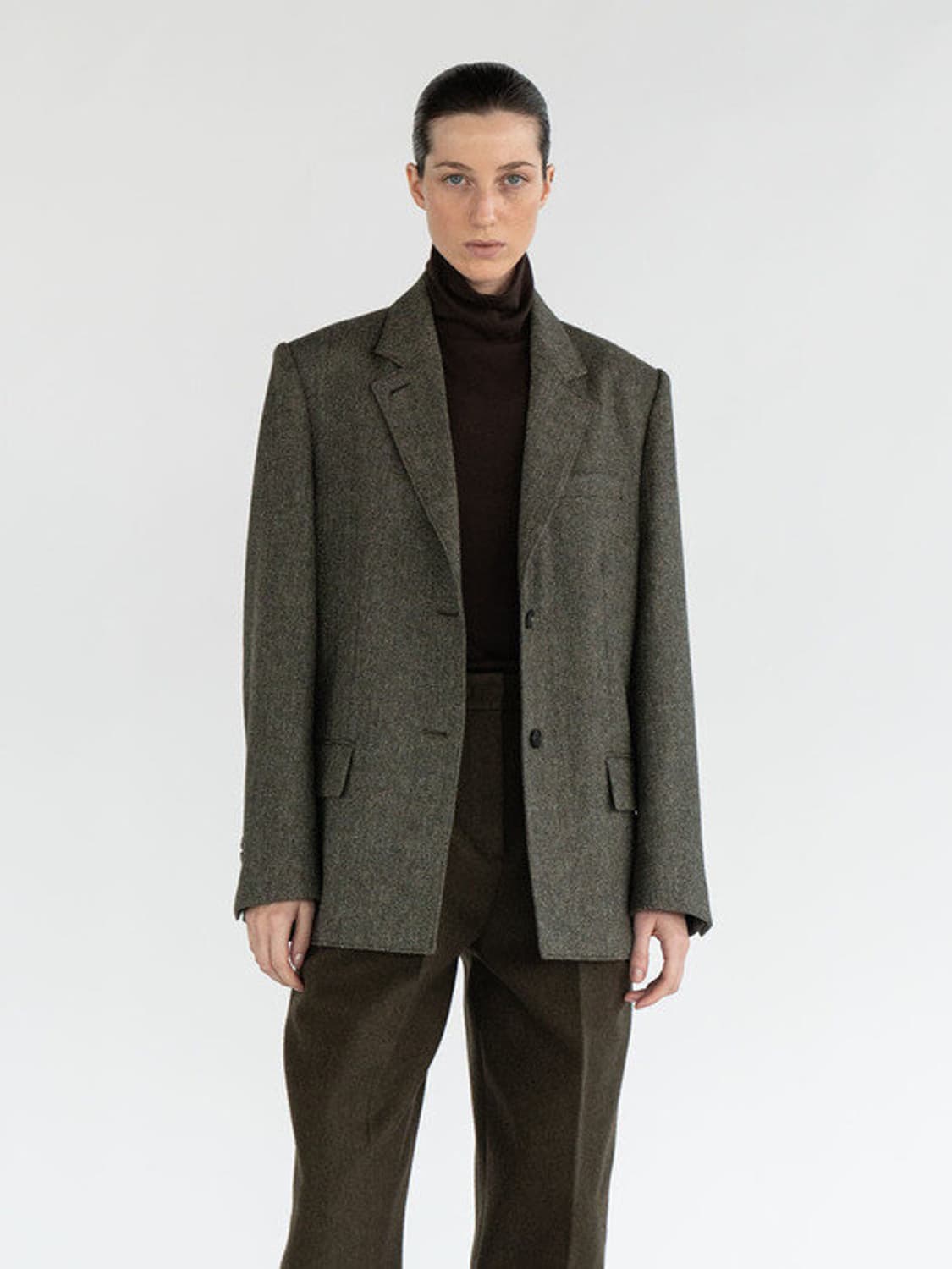 LFM 싱글 자켓 차콜 상품이미지1