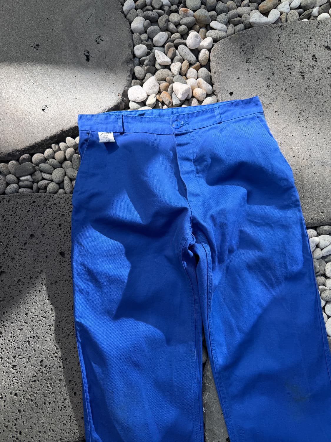 1990s LAFODEX WASHED BLUE 빈티지 프렌치워크팬츠 상품이미지6