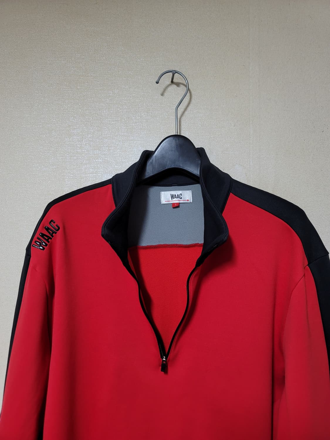 Waac 왁 긴팔 반집업 약기모티 상품이미지3