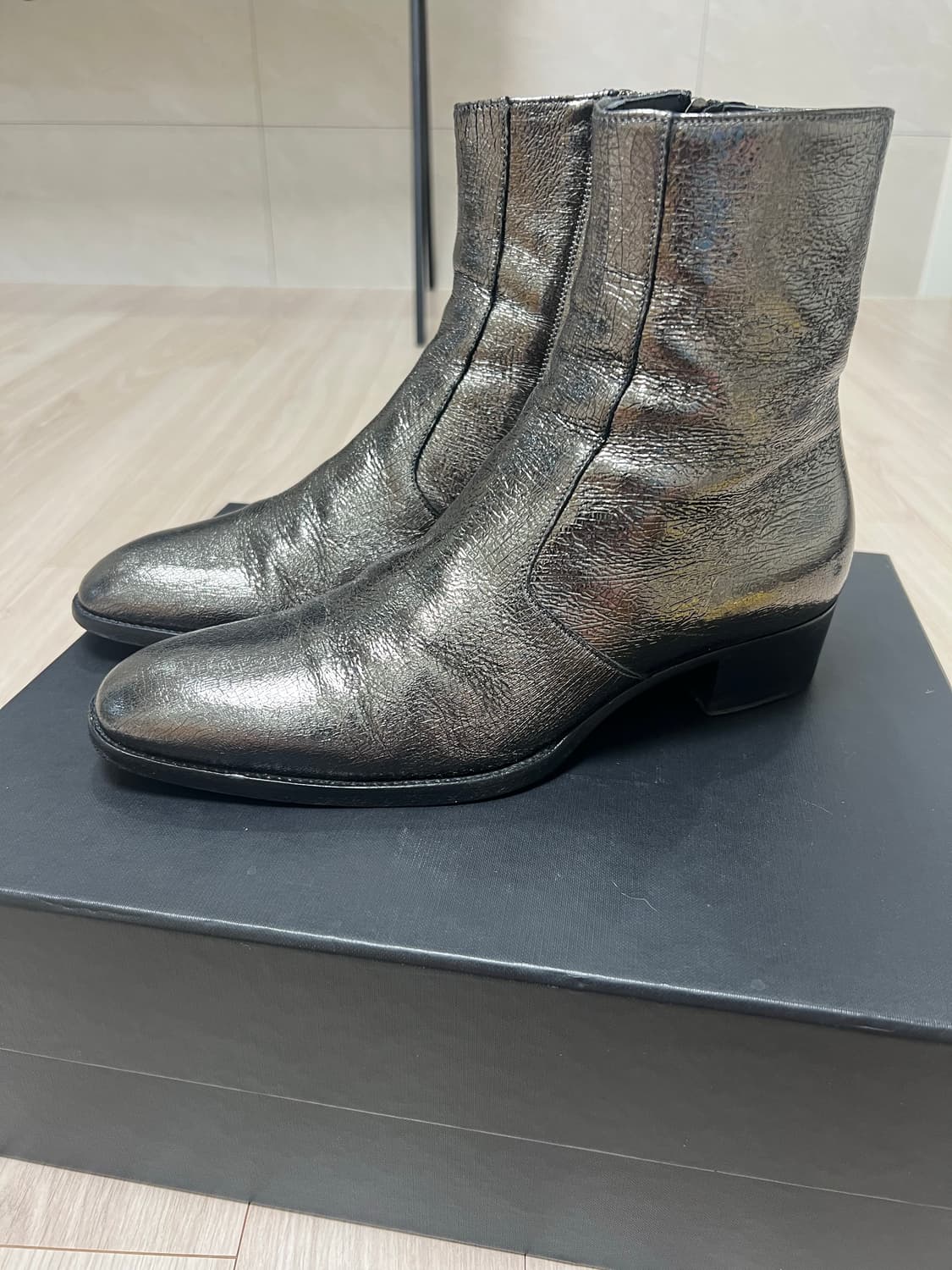 생로랑 / WYATT 40 ZIP BOOT / 40 1/2 상품이미지3