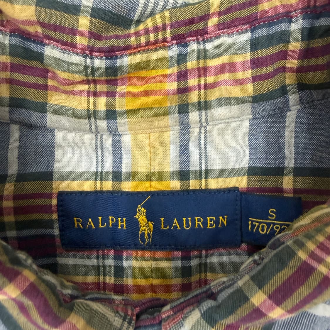 (S)폴로 랄프로렌 Polo ralphlauren 체크셔츠 상품이미지2