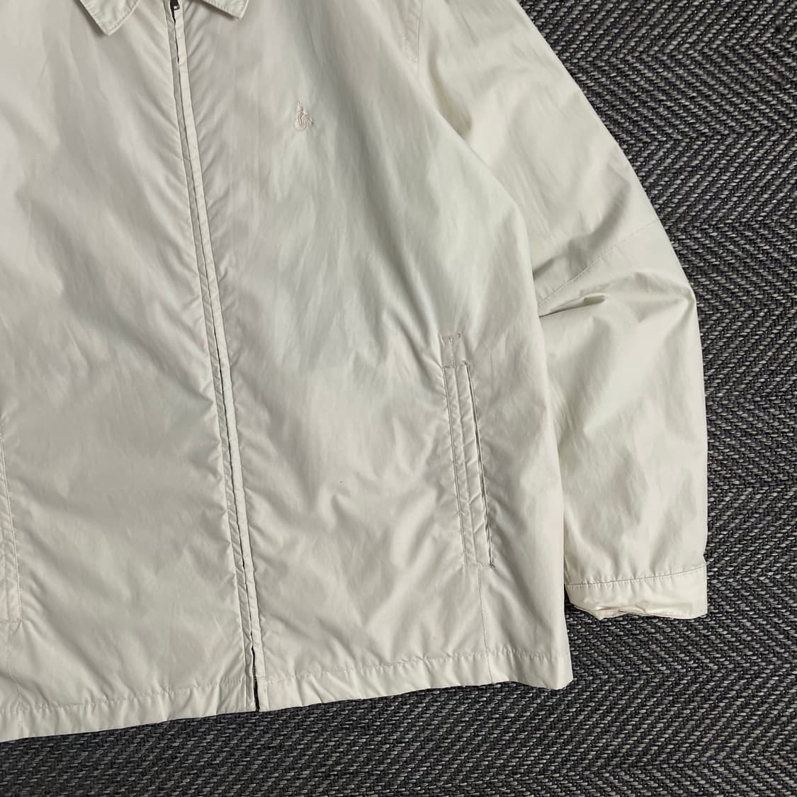 빈폴 자수로고 미니멀 폴리쉘 스윙톱 자켓y 3327 상품이미지3