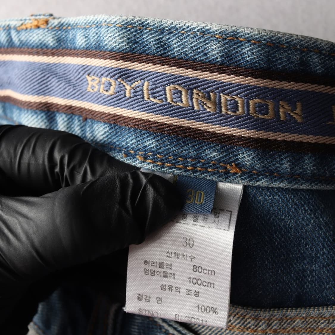 보이런던 빈티지 데님팬츠 30 상품이미지7