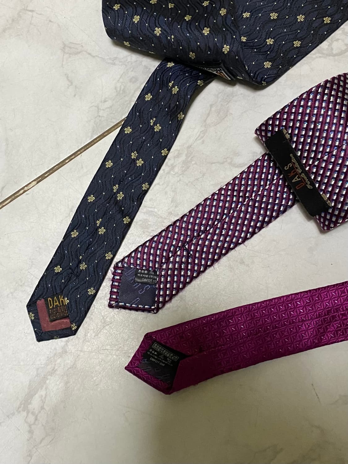 닥스 남성 넥타이 정장 넥타이 3 종 일괄 만오천원 상품이미지6
