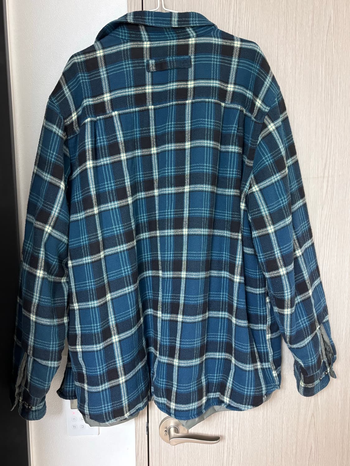 울리치 블루 멀티 체크 패디드 셔츠 상품이미지2