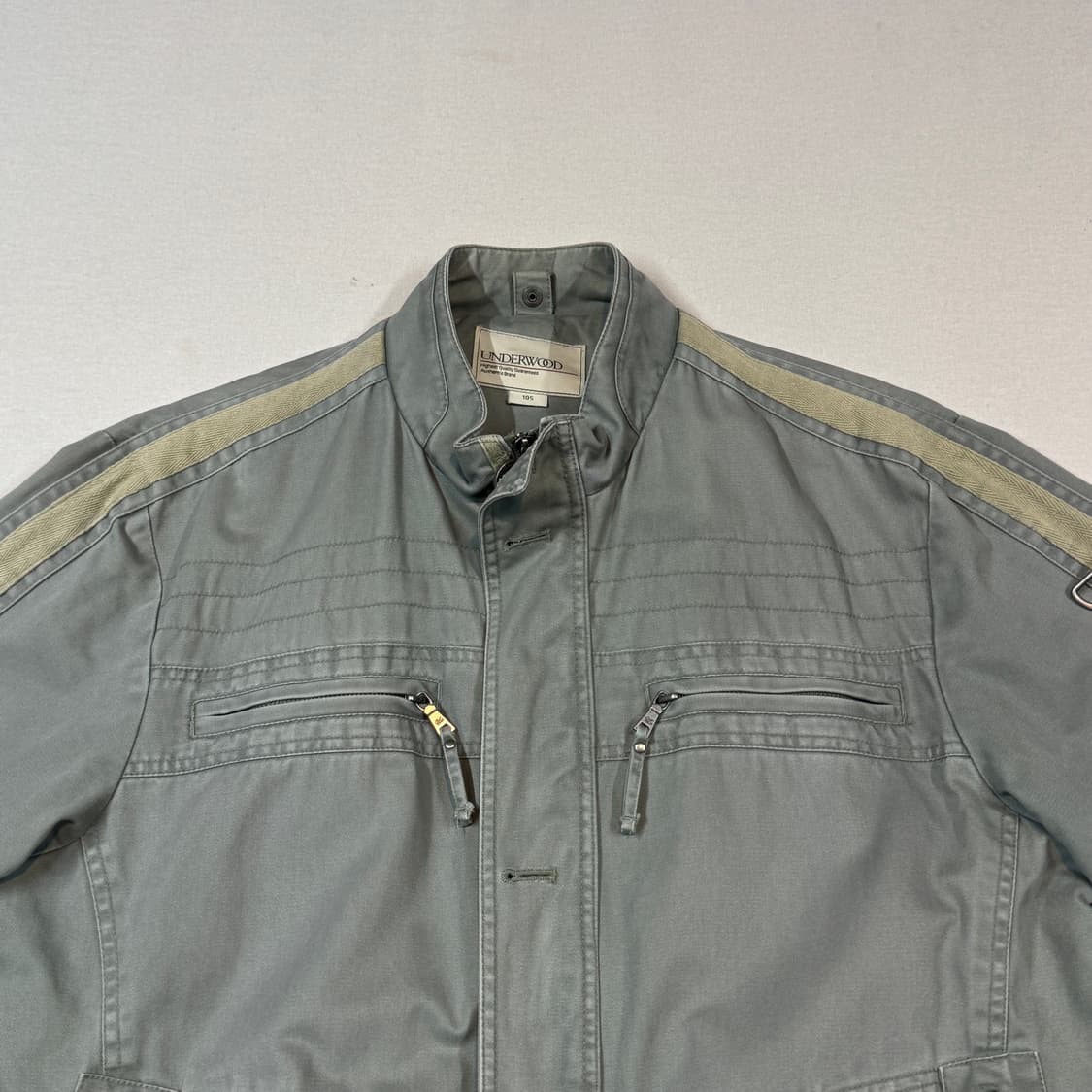 XL) UNDERWOOD 코튼 해링턴 자켓 상품이미지3