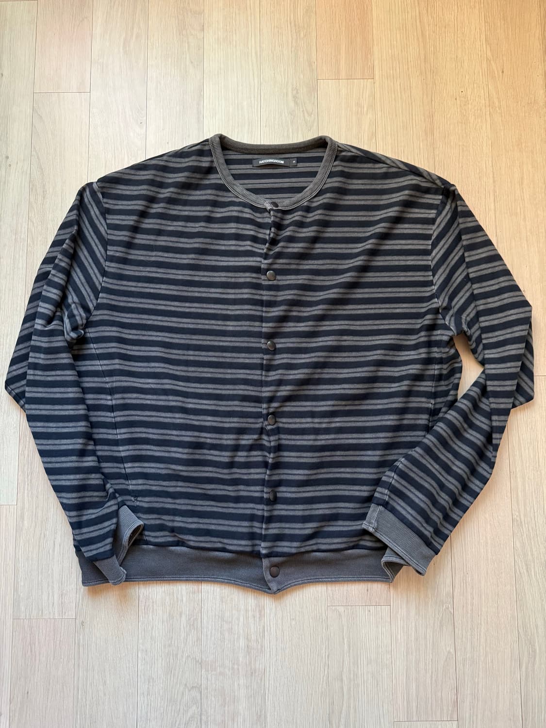 해칭룸 스트라이프 가디건 3사이즈 상품이미지1