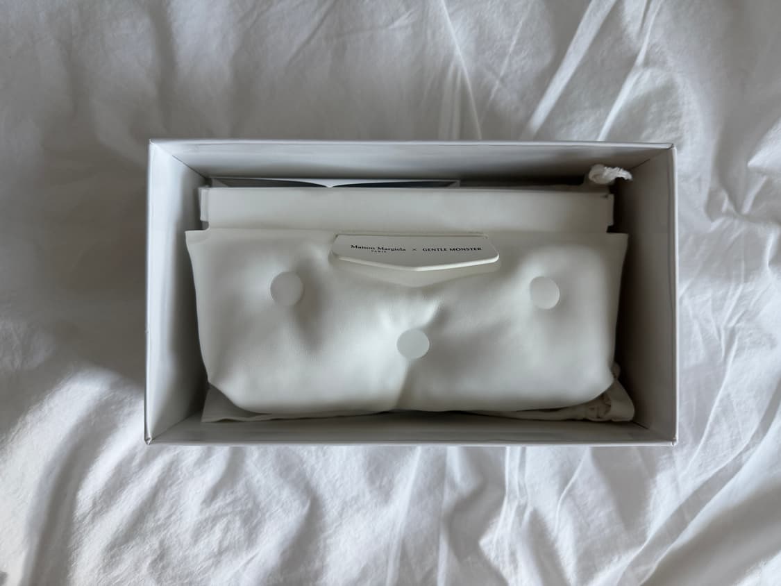 젠틀 몬스터 x 메종 마르지엘라 MM209 블랙 클리어 상품이미지9