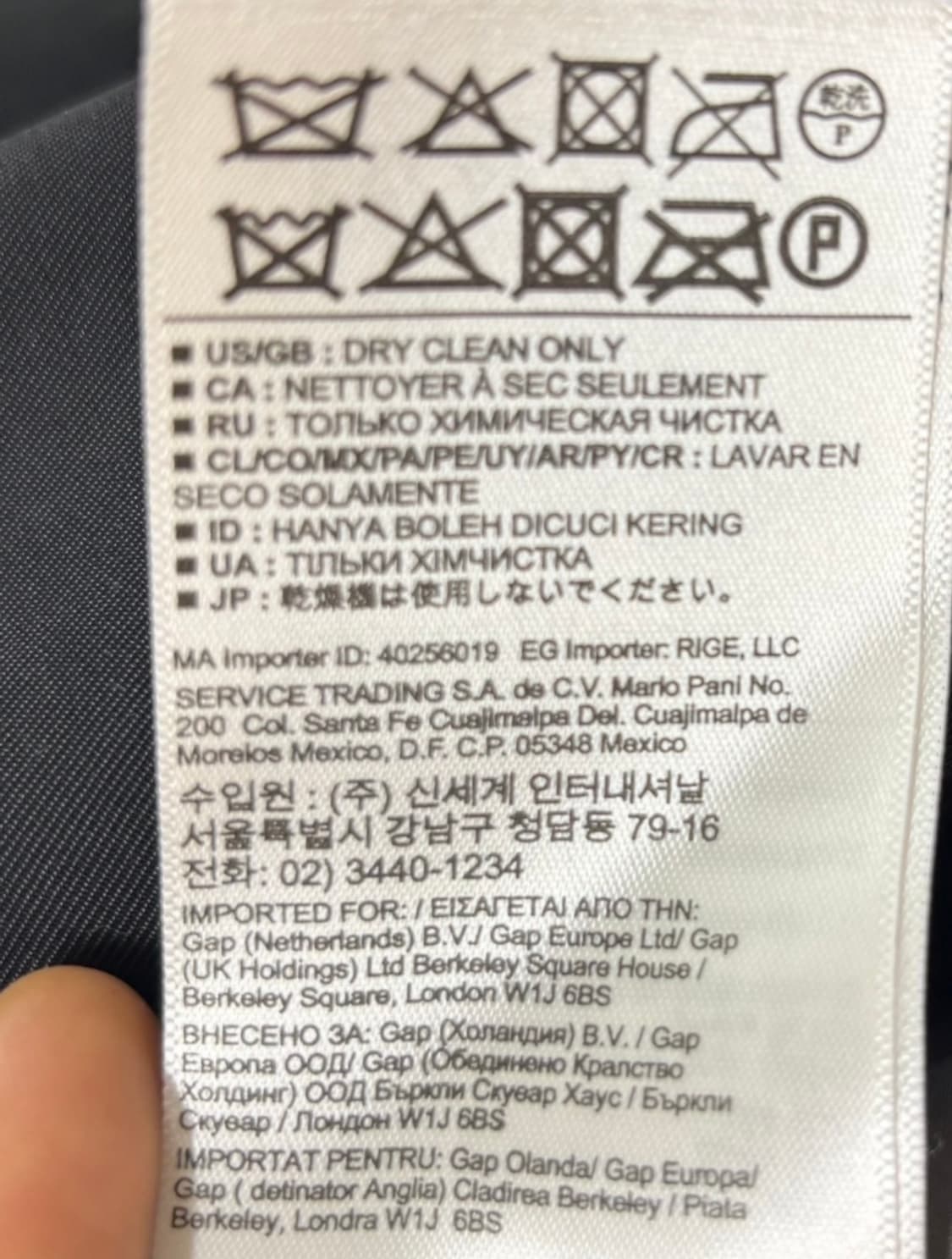 바나나리퍼블릭 블랙 봄버 봄 자켓 M 상품이미지5