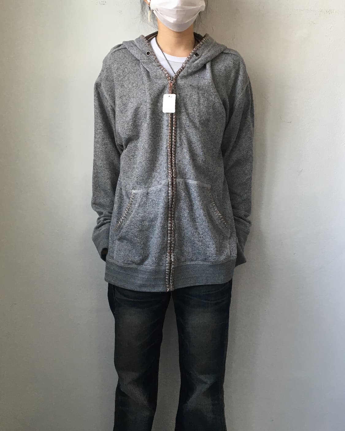 Ethnic mood hood zip up 상품이미지1