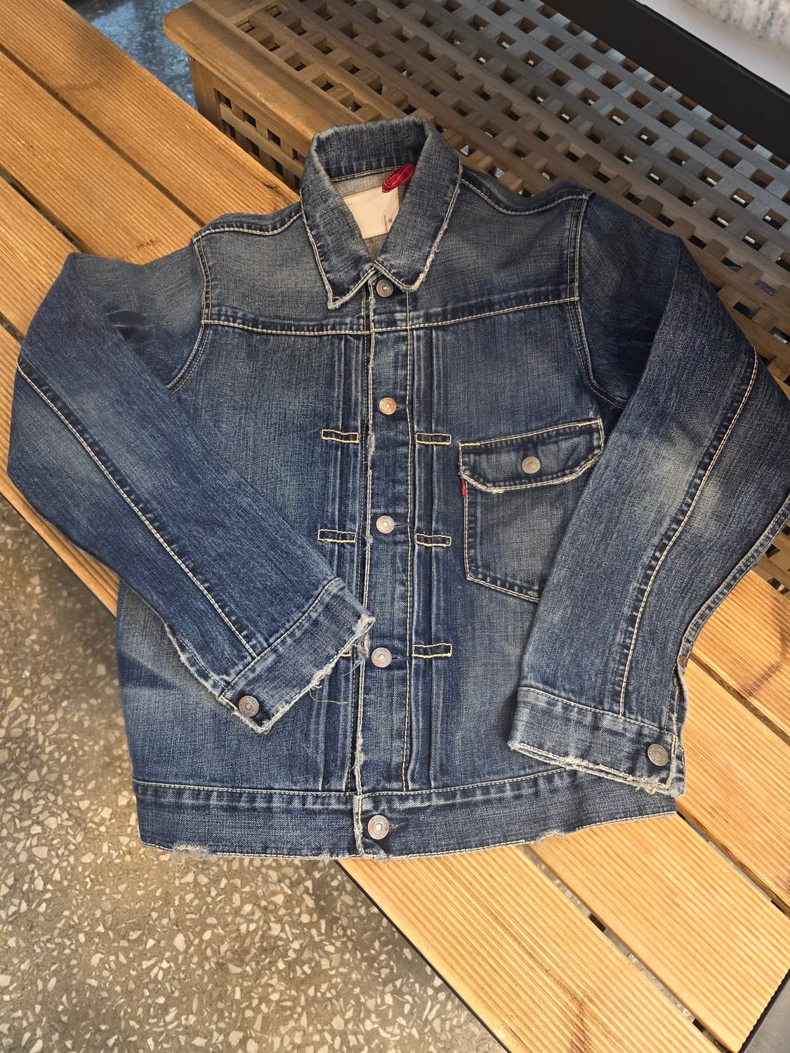 재팬 리바이스네드룹새들스티치 1세대 자켓 상품이미지2