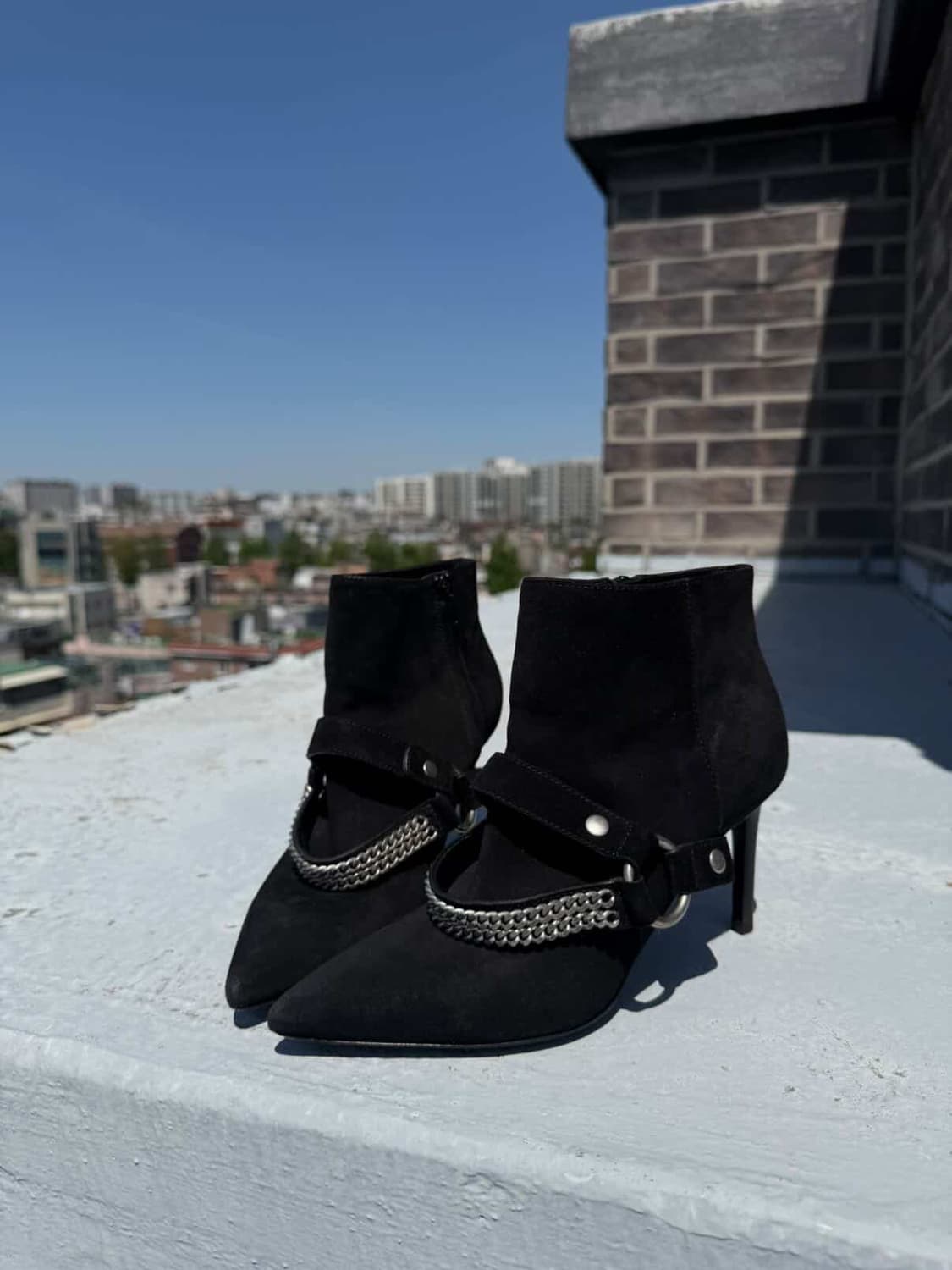 Saint Laurent Harness Ankle Boots 상품이미지1