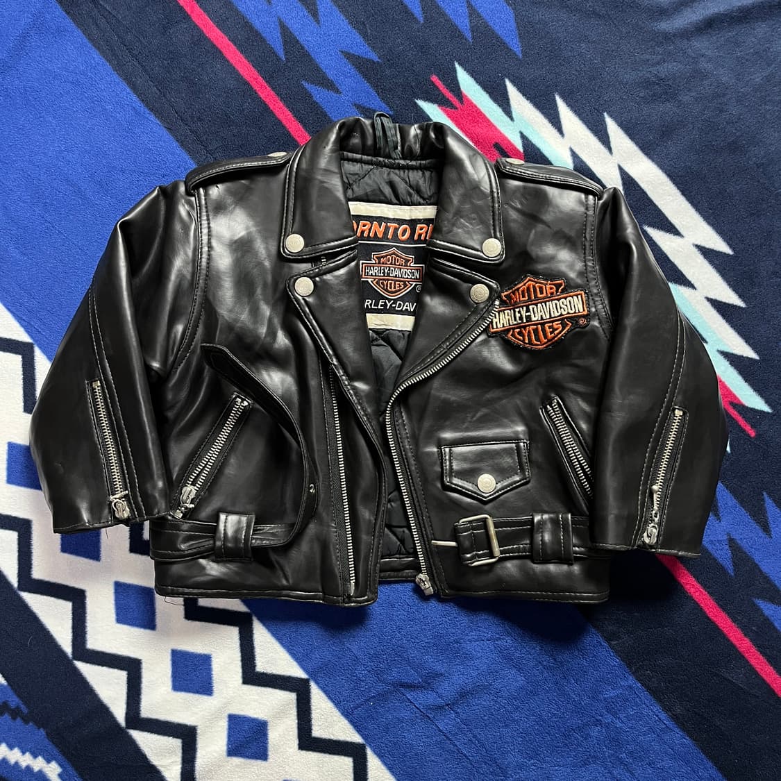 할리데이비슨 빈티지 키지 라이더 자켓 (실측확인) 상품이미지1