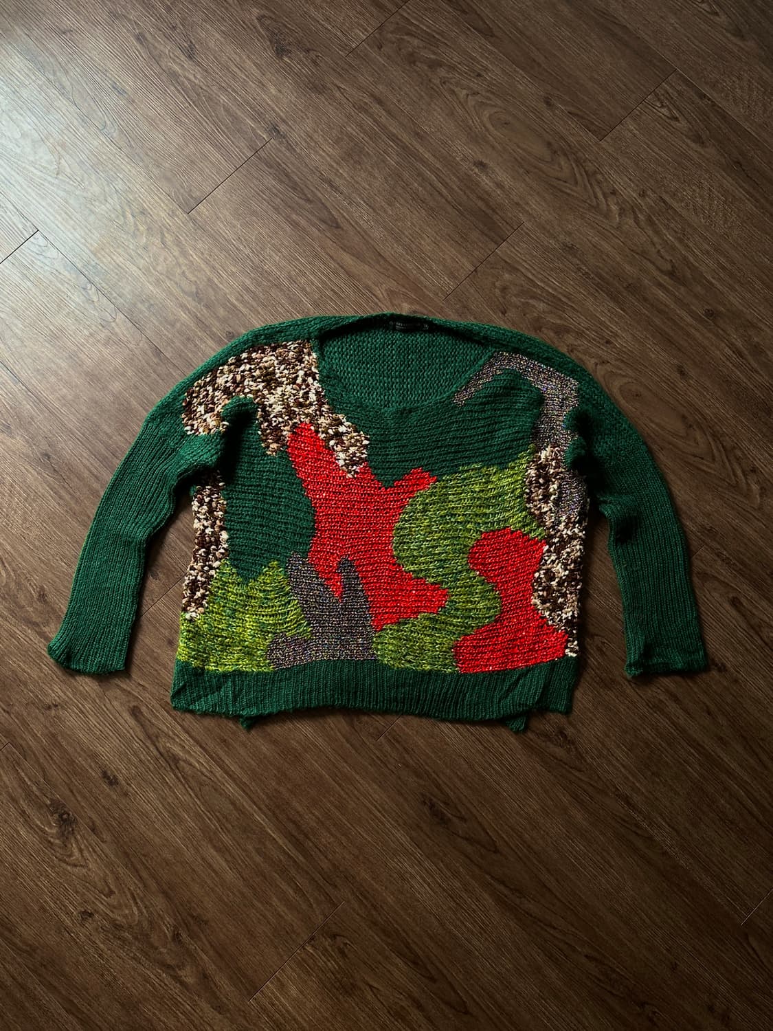 Cherry Couture 멀티 머태리얼 루지 니트 상품이미지8