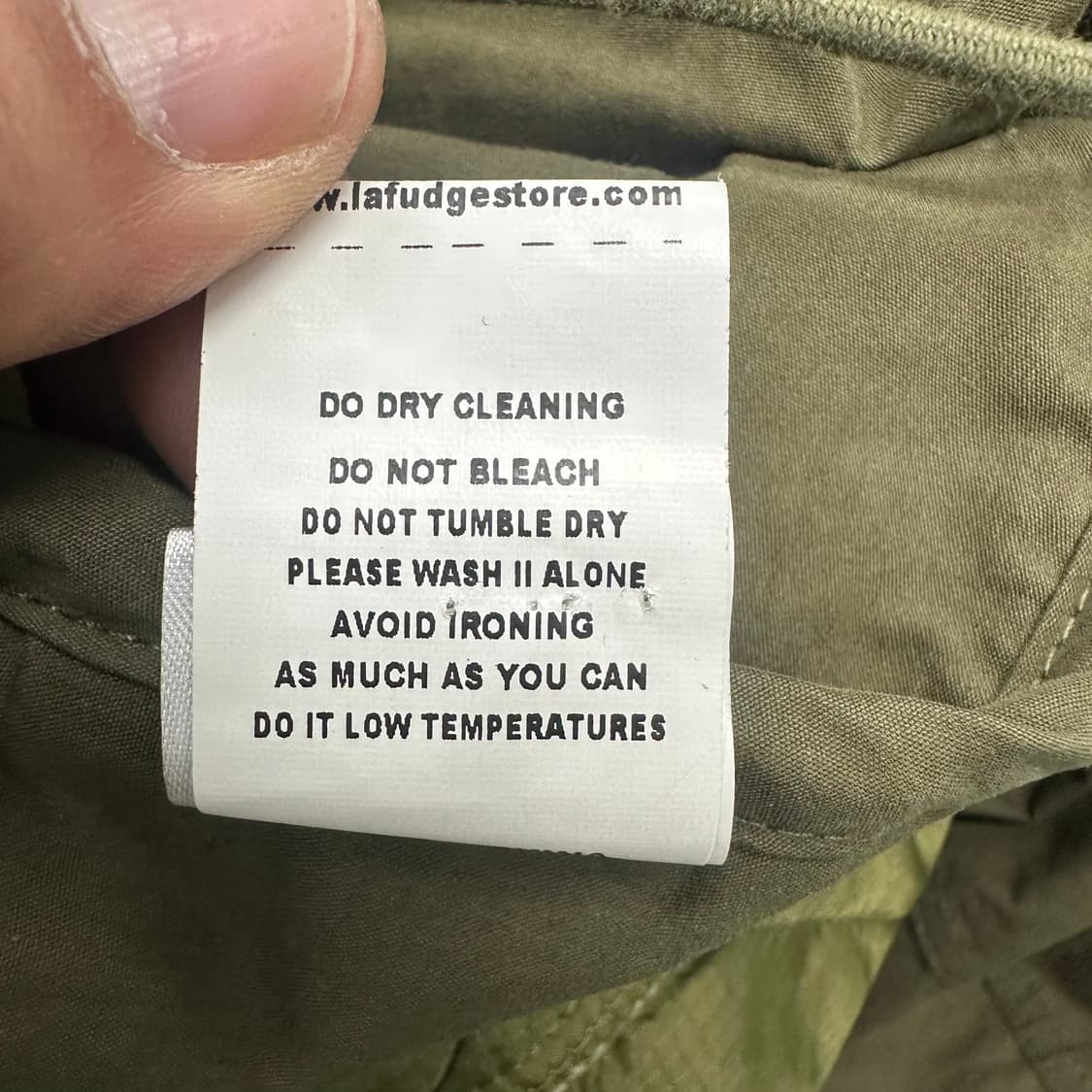 라퍼지스토어 피쉬테일 야상 상품이미지5