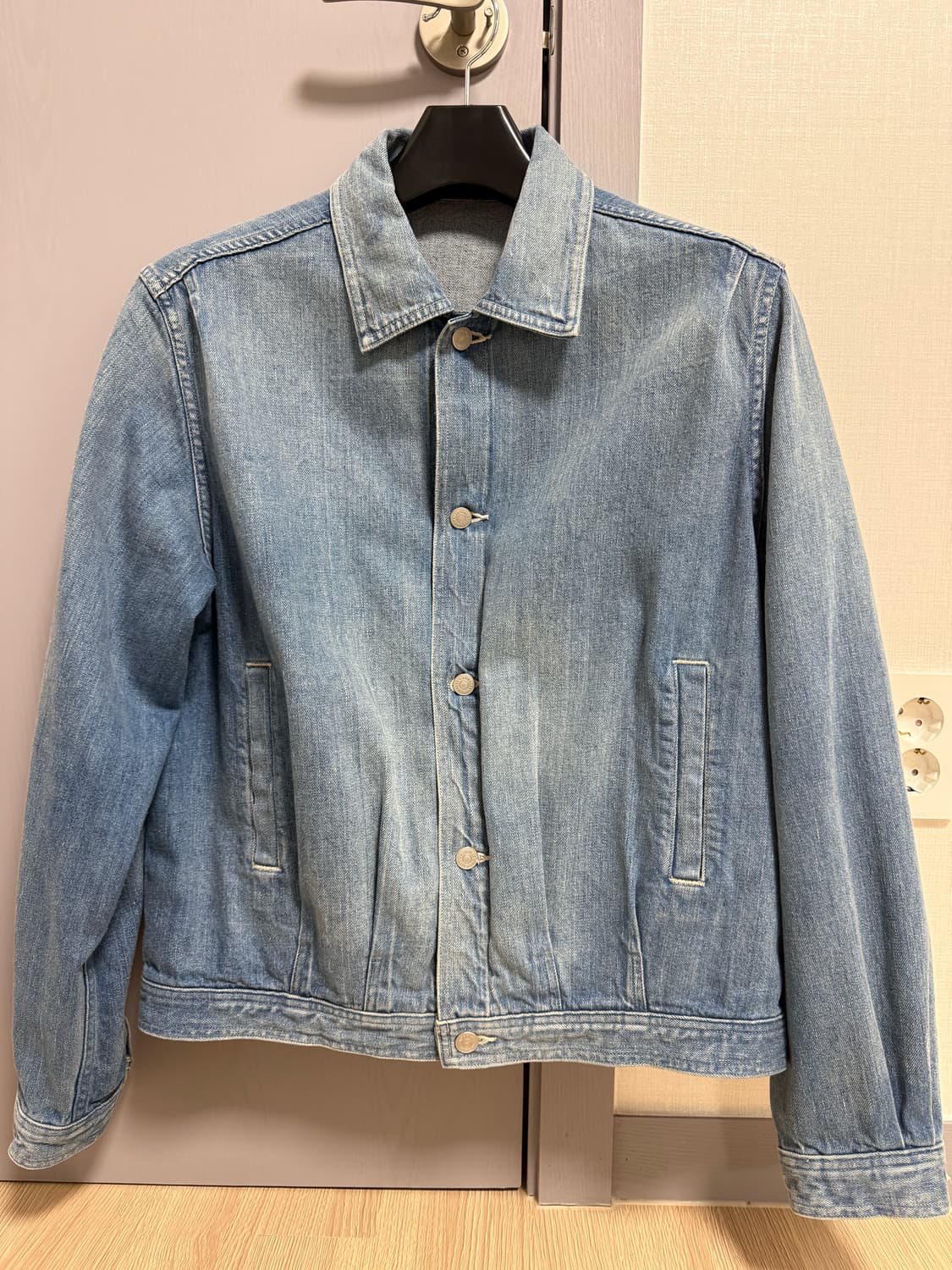 오라리 25ss 데님자켓 상품이미지1