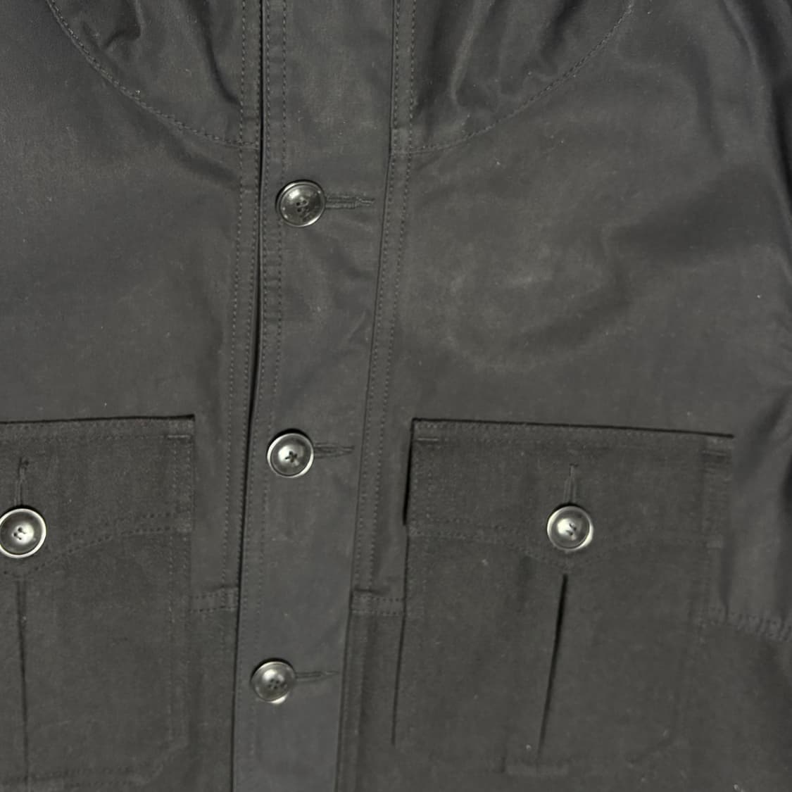 L 쿠티 버클 후드 블랙 파카  상품이미지6