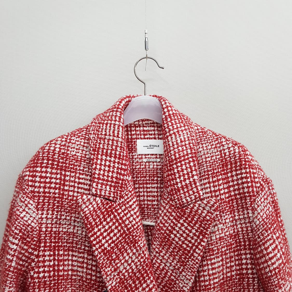 이자벨마랑 에브라 체크 코트 36사이즈 상품이미지3