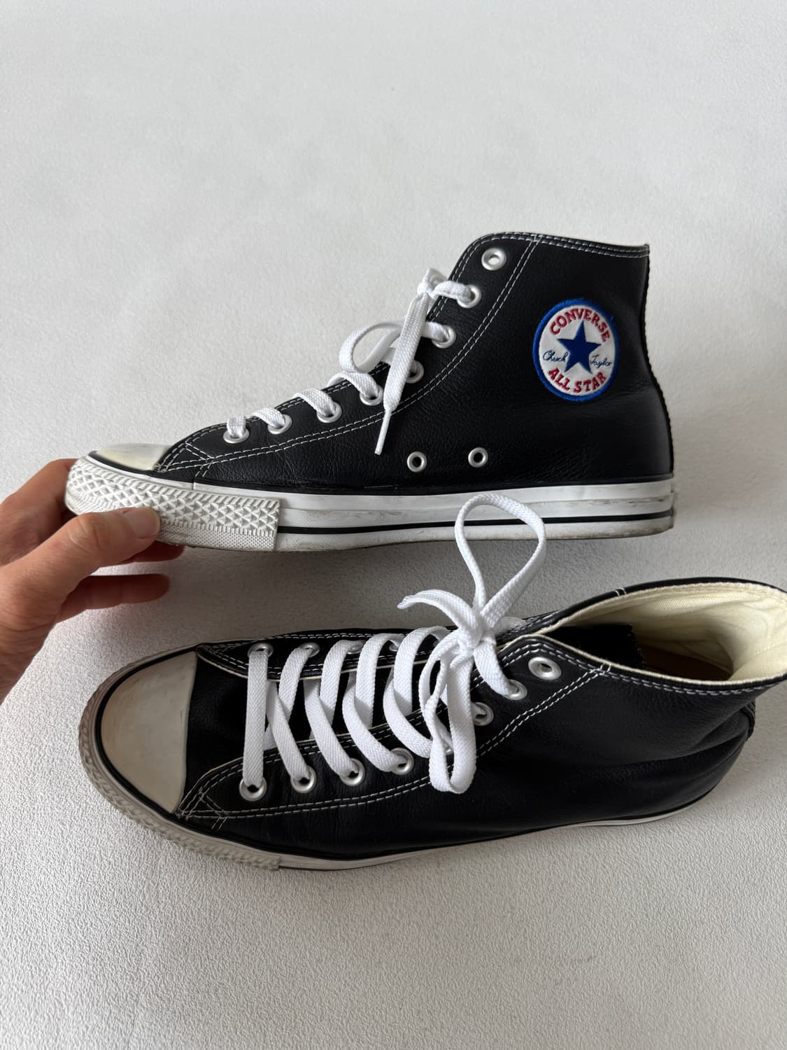 [270]컨버스(CONVERSE) 레더 하이 아이로봇 상품이미지5