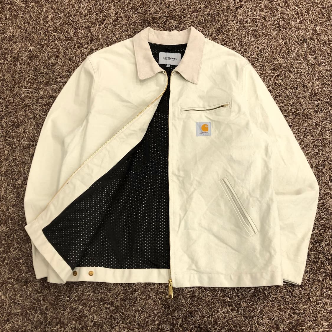 칼하트 WIP 메쉬 라인드 코튼 디트로이트 자켓 상품이미지1