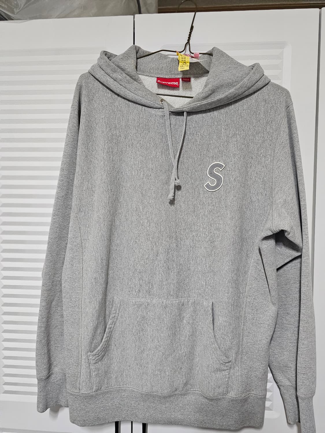 슈프림 에스로고 후드 xl 상품이미지1