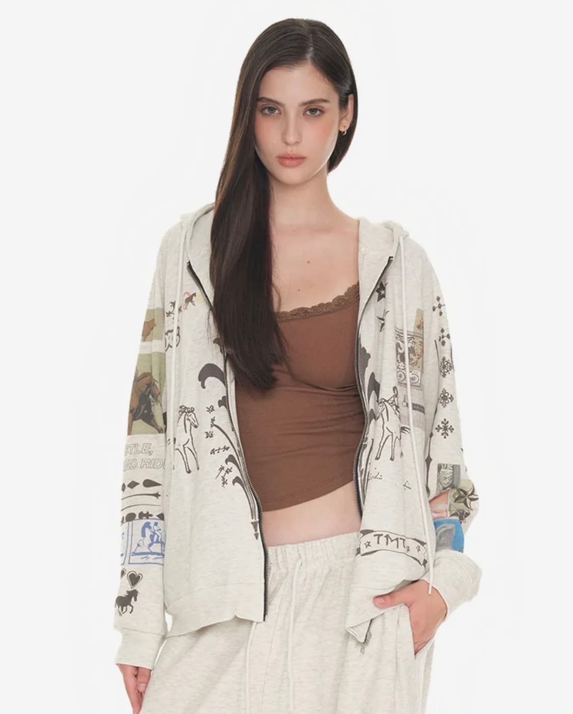 투머치택스 후드집업 상품이미지1