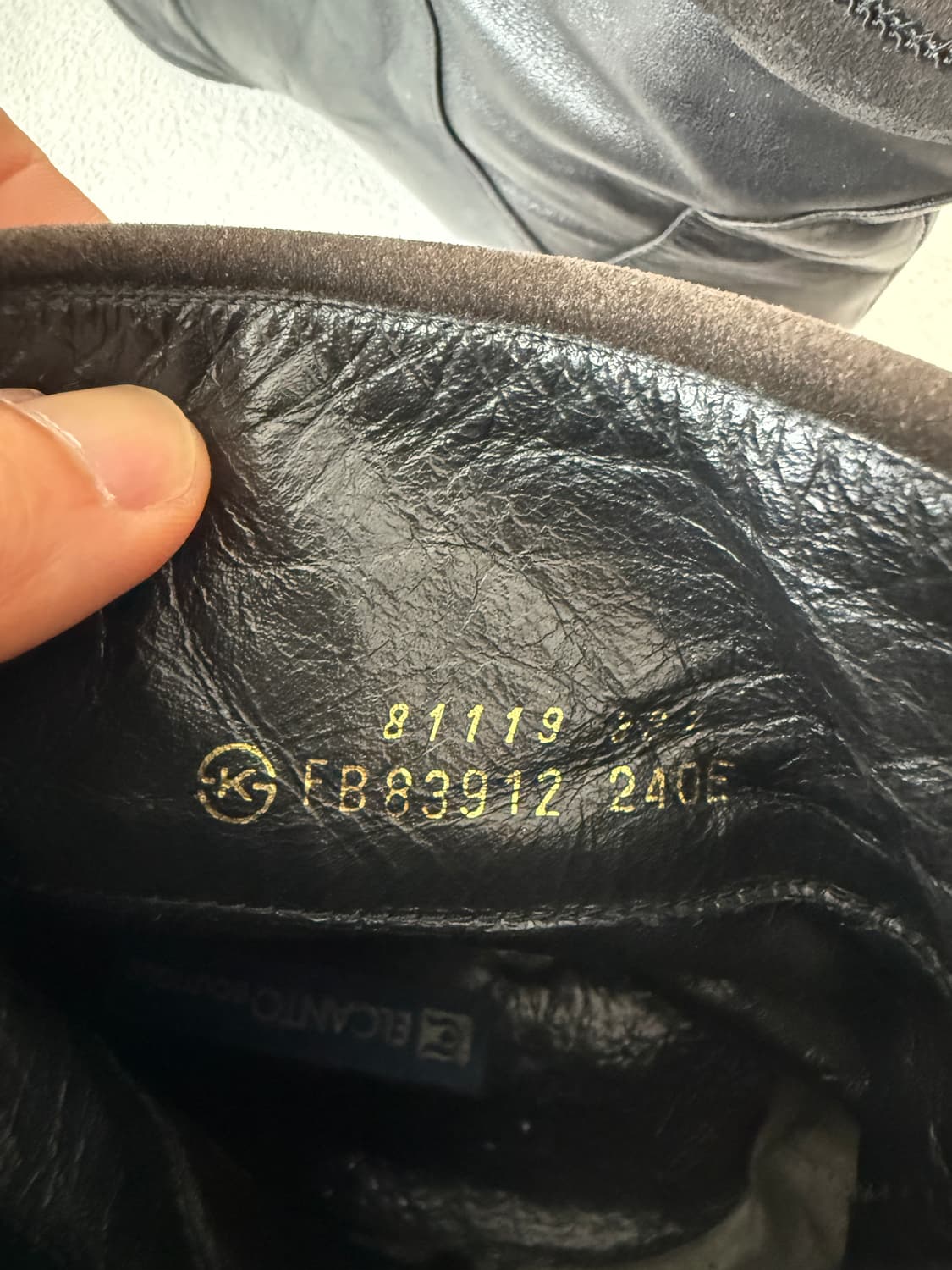 [240]Pre owned 레더 부츠 상품이미지7