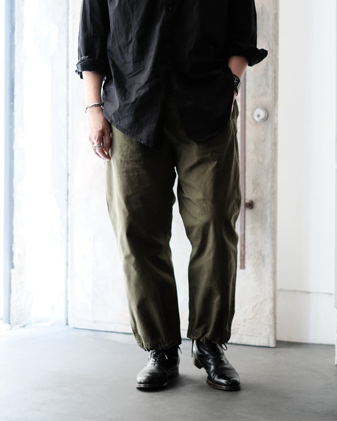 outil pantalon limoges olive 상품이미지2