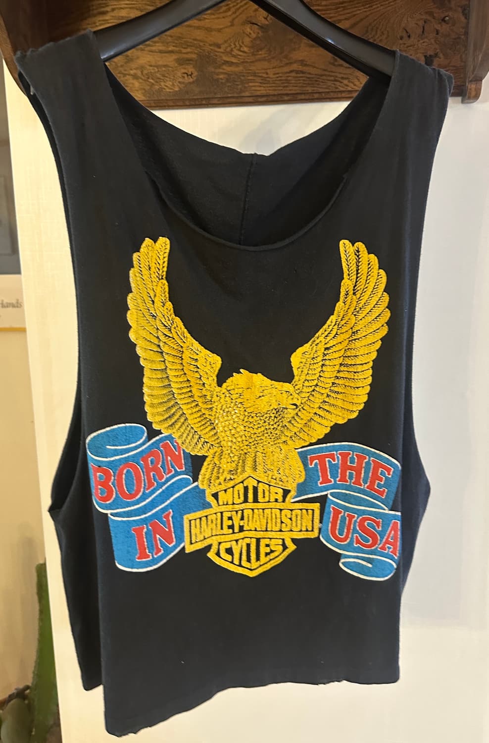 Madeworn 할리 데이비슨 슬리브리스 티셔츠 O/S 상품이미지1