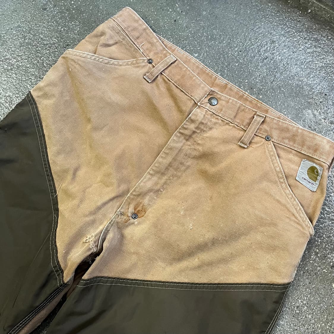 80s Carhartt 더블니 팬츠 (34“) 상품이미지2