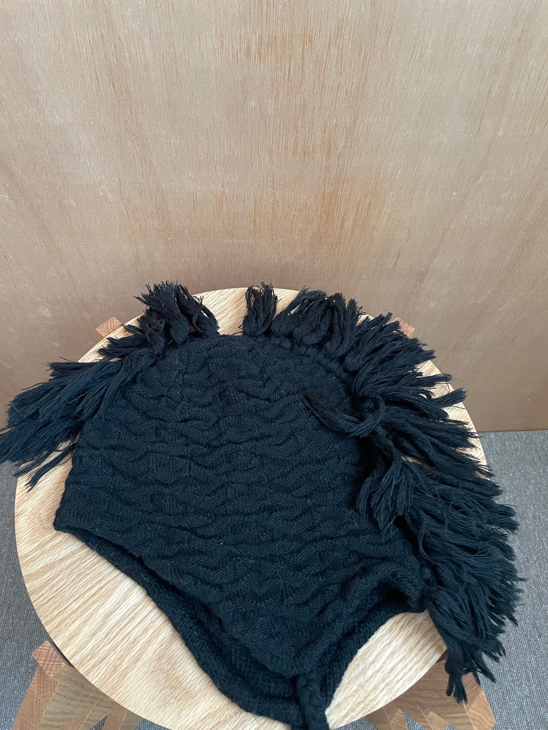 ca4la 프린지 이어플랩 비니 상품이미지4