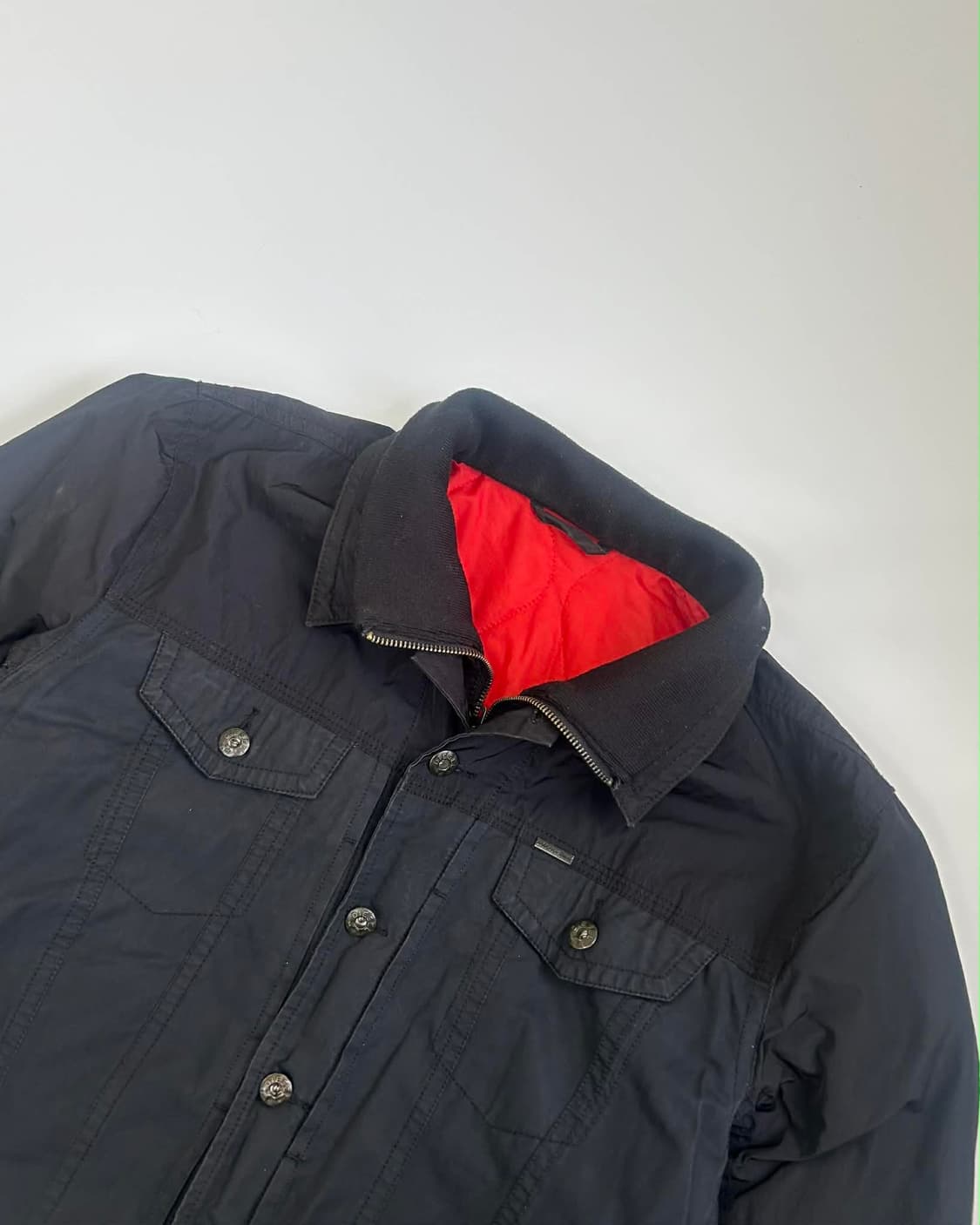 [XL] 디젤 퀄티드 트러커 자켓 상품이미지6