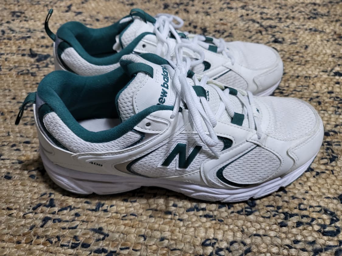 뉴발란스 스니커즈 운동화 ML 408 T 화이트 그린 상품이미지4
