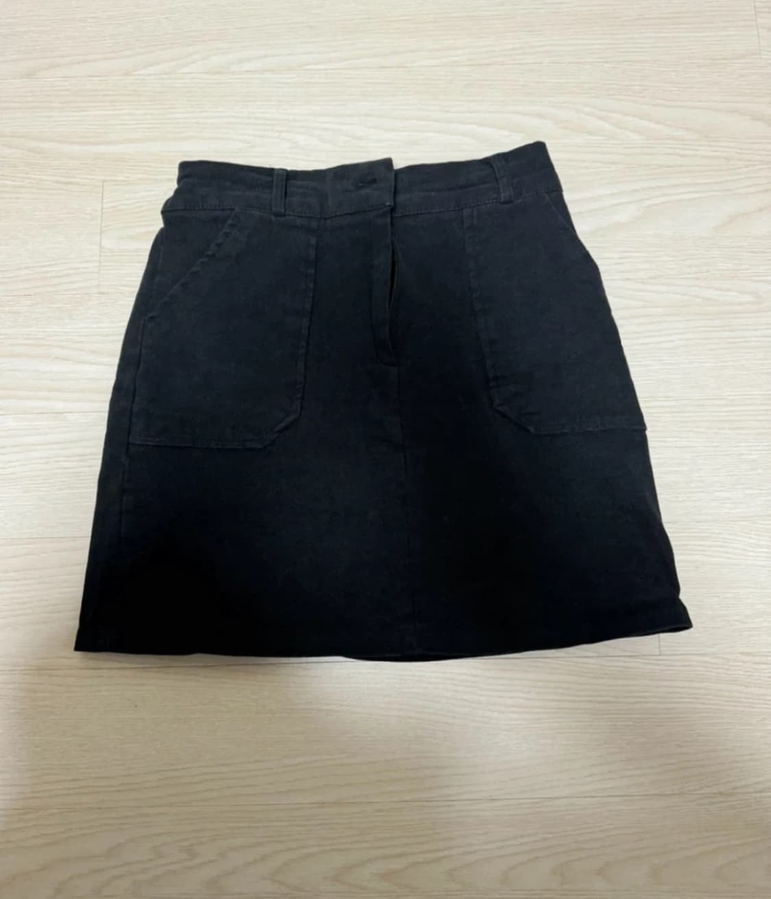 검정색 미니 스커트 상품이미지1