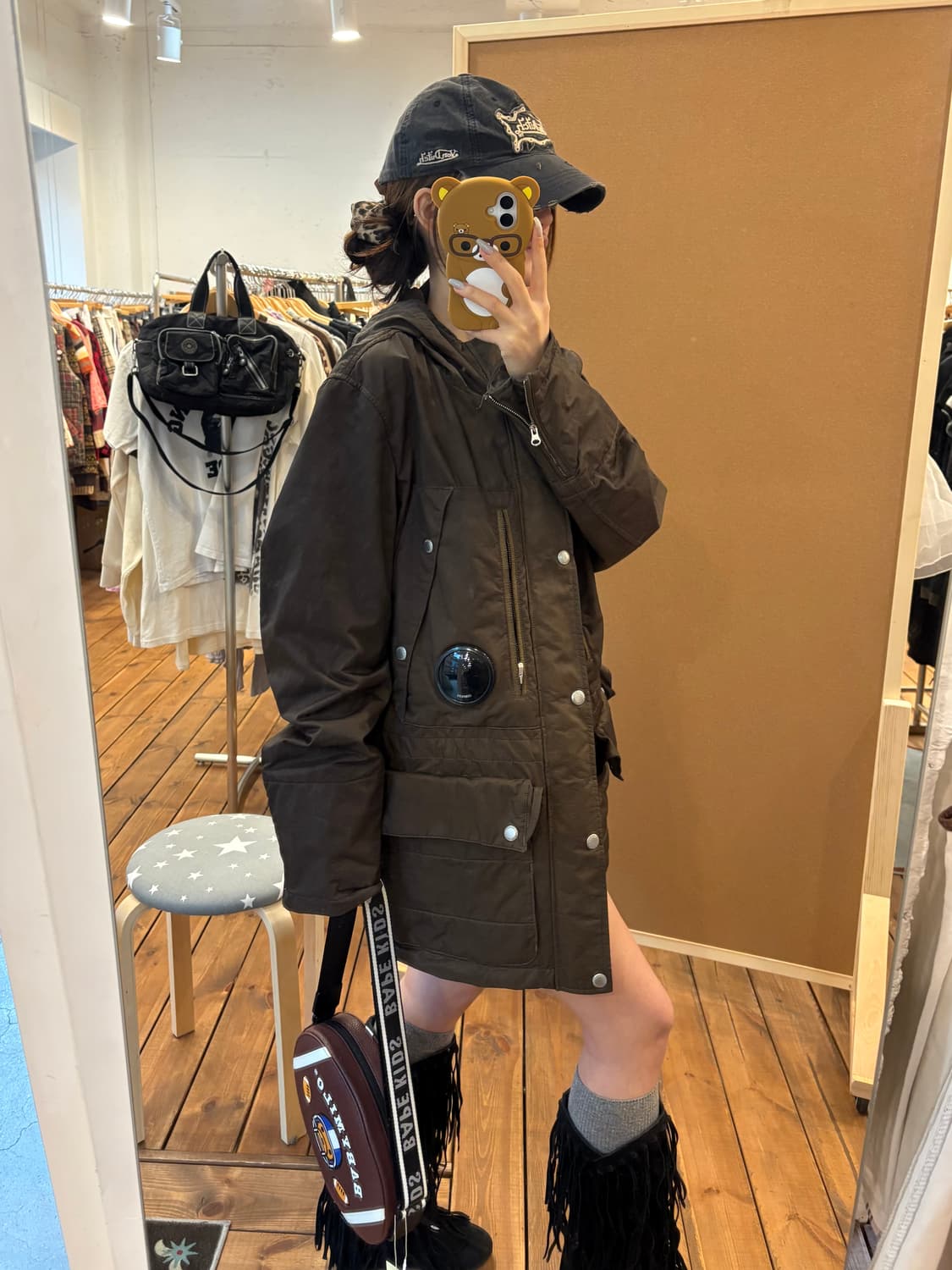 Cp company 브라운 야상자켓 상품이미지6