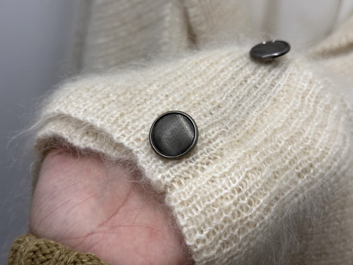 HAND MADE MOHAIR KNIT JACKET (loose fit) 상품이미지8