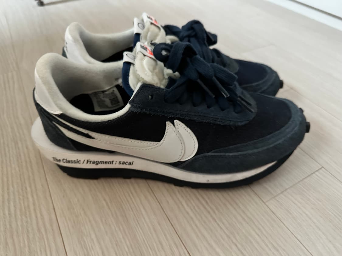 (270) 나이키 x 사카이 x 프라그먼트 LD와플 블랙큰드 블루 상품이미지2