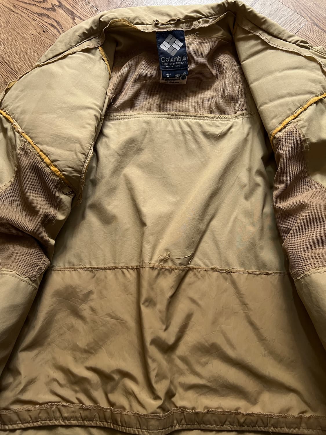 [XL]90's Columbia USA 컬럼비아 나일론 피싱 헌팅자켓 상품이미지8